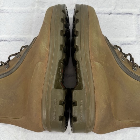 Le Chameau Men's Nairobi Boots Size 9 Brown Rubber Leather Lined Discontinued 6" - Picture 8 of 16